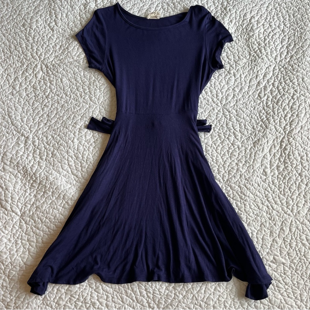 Harper heritage tied mini dress